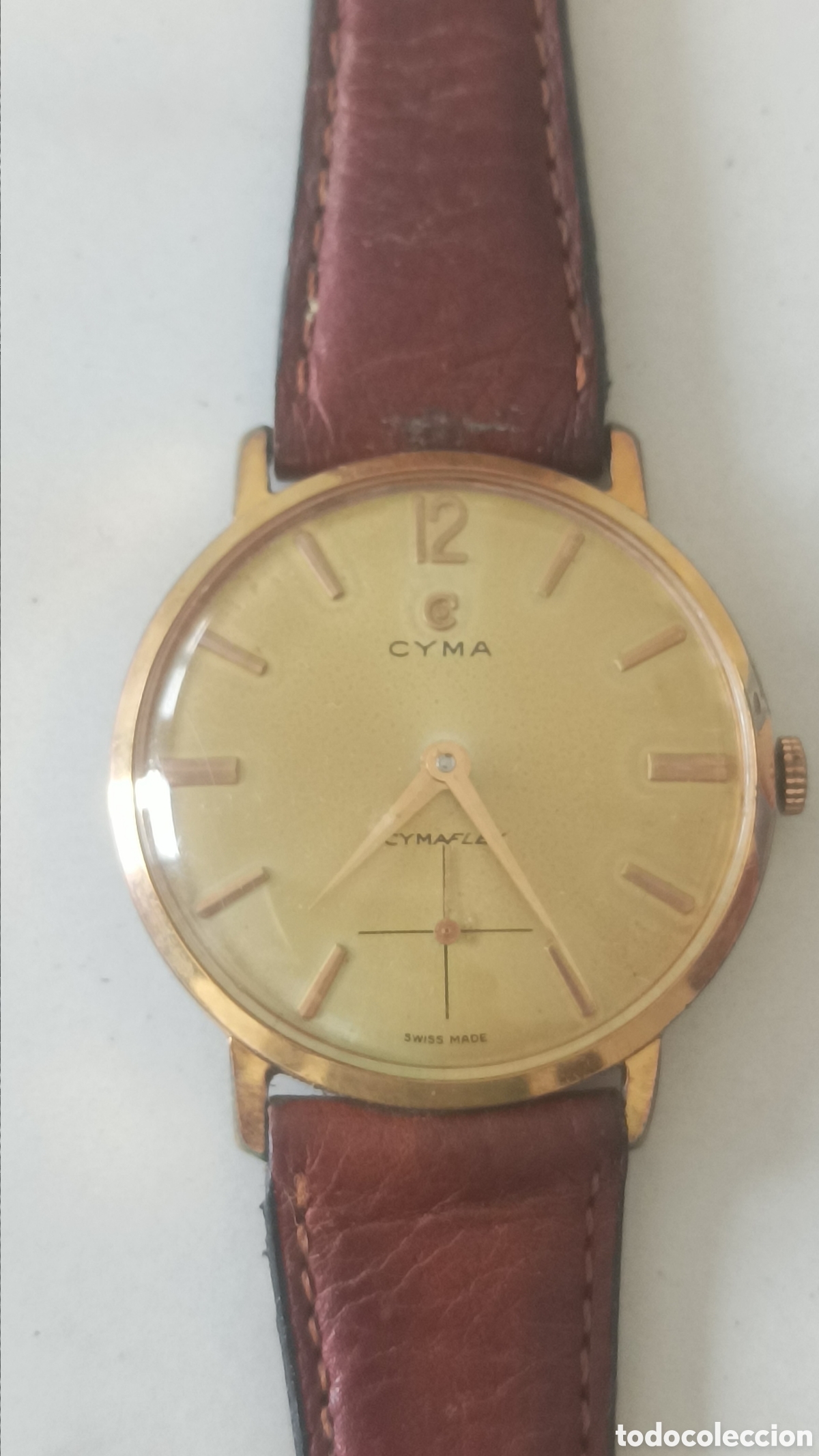 Relojes de pulsera: Reloj cyma funcionando - Foto 2