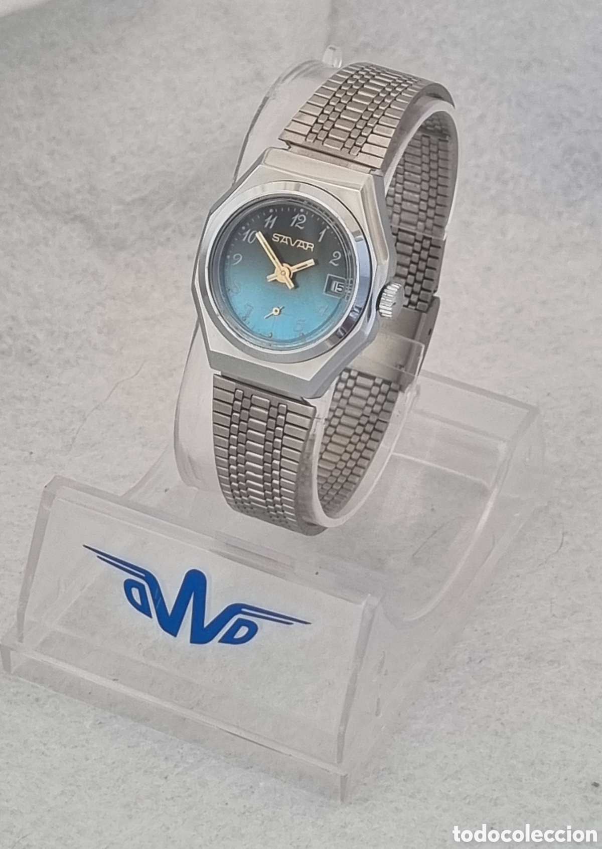 Relojes de pulsera: Reloj Savar mec&aacute;nico NOS - Foto 2