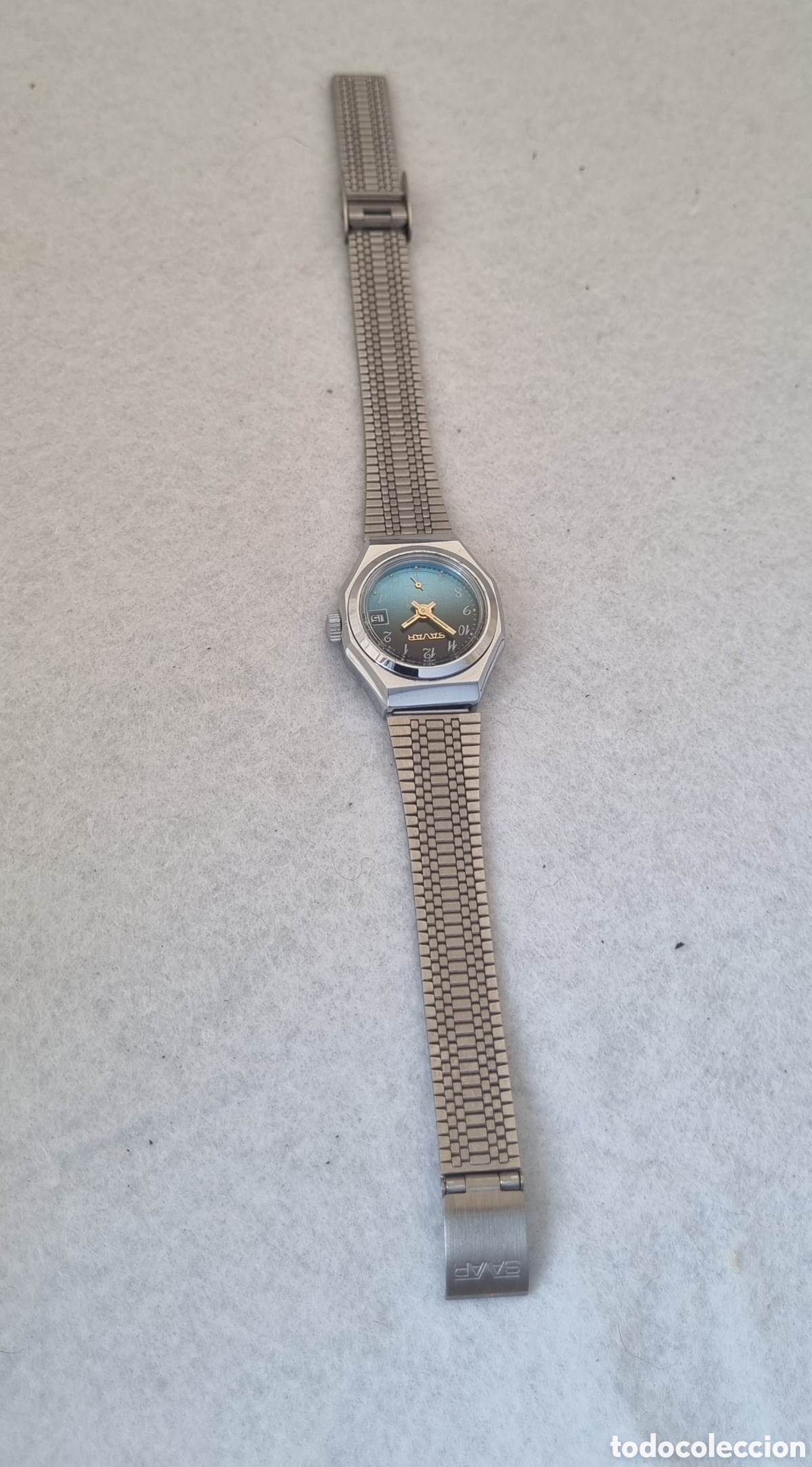 Relojes de pulsera: Reloj Savar mec&aacute;nico NOS - Foto 6