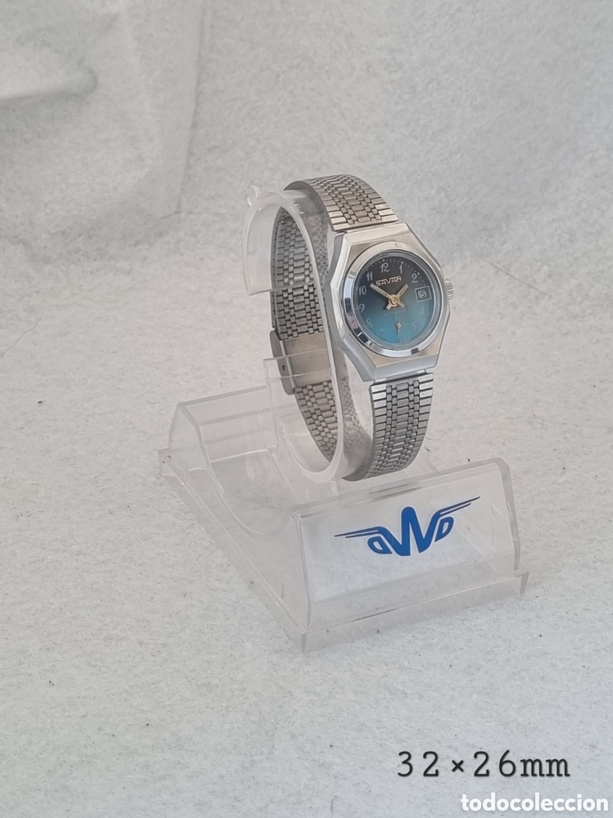 Relojes de pulsera: Reloj Savar mec&aacute;nico NOS - Foto 7