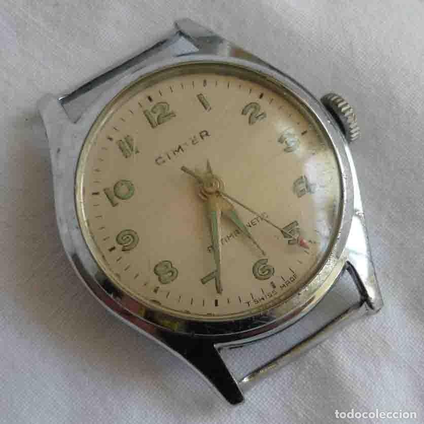 Relojes de pulsera: Reloj de pulsera a cuerda Cimier, funcionando - Foto 1