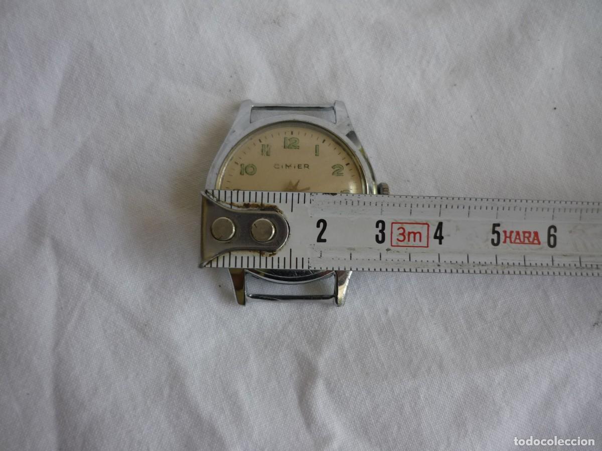 Relojes de pulsera: Reloj de pulsera a cuerda Cimier, funcionando - Foto 9