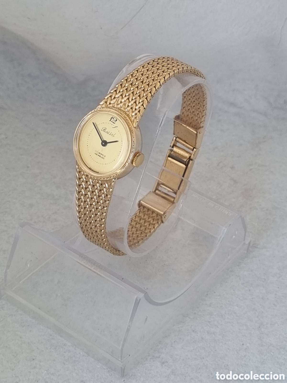 Relojes de pulsera: Reloj Bassel mec&aacute;nico NOS - Foto 4