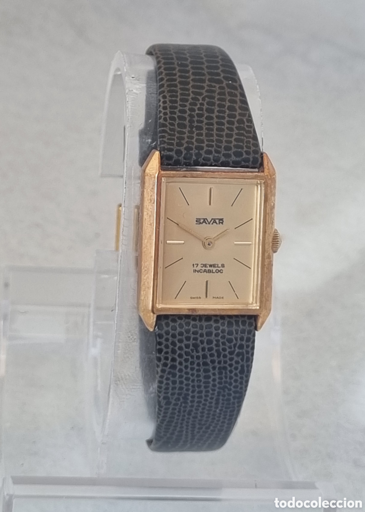 Relojes de pulsera: Reloj Savar mec&aacute;nico NOS - Foto 2