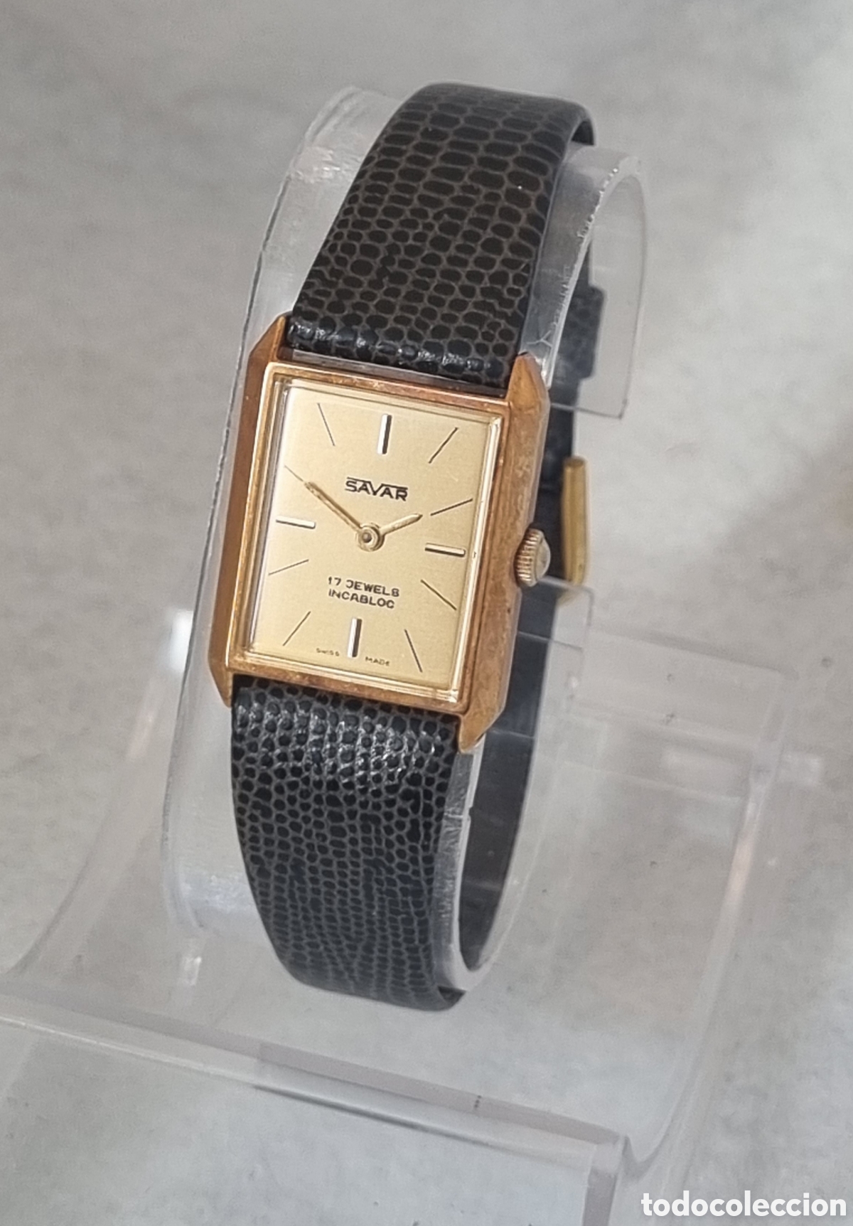 Relojes de pulsera: Reloj Savar mec&aacute;nico NOS - Foto 3