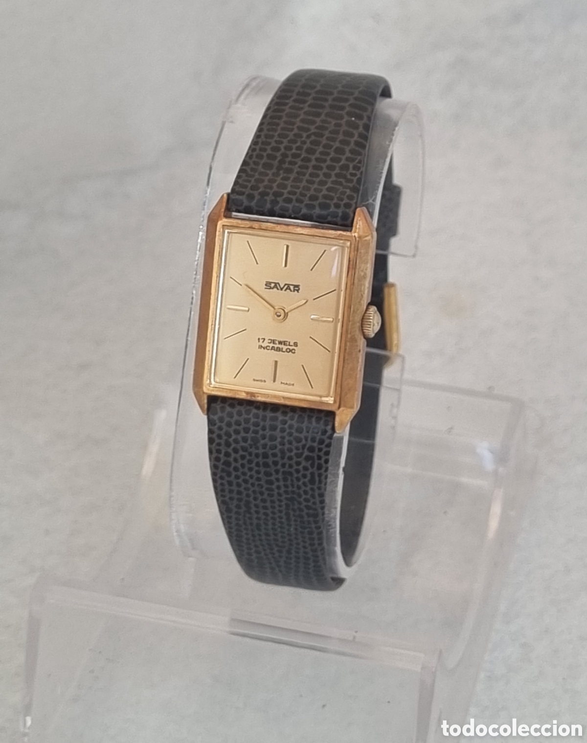Relojes de pulsera: Reloj Savar mec&aacute;nico NOS - Foto 5