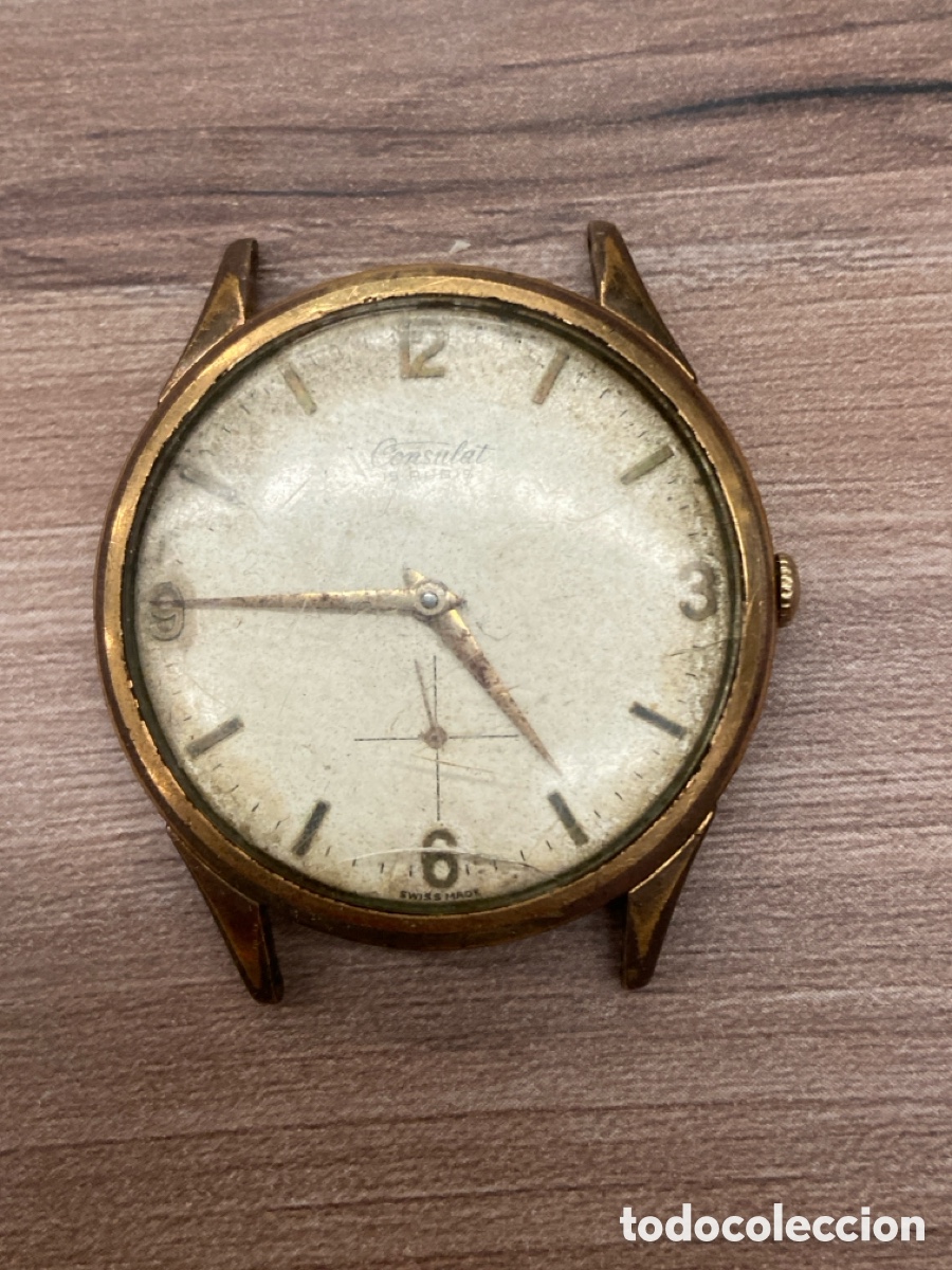 Relojes de pulsera: CONSULAT .17 rubis.Funciona - Foto 2