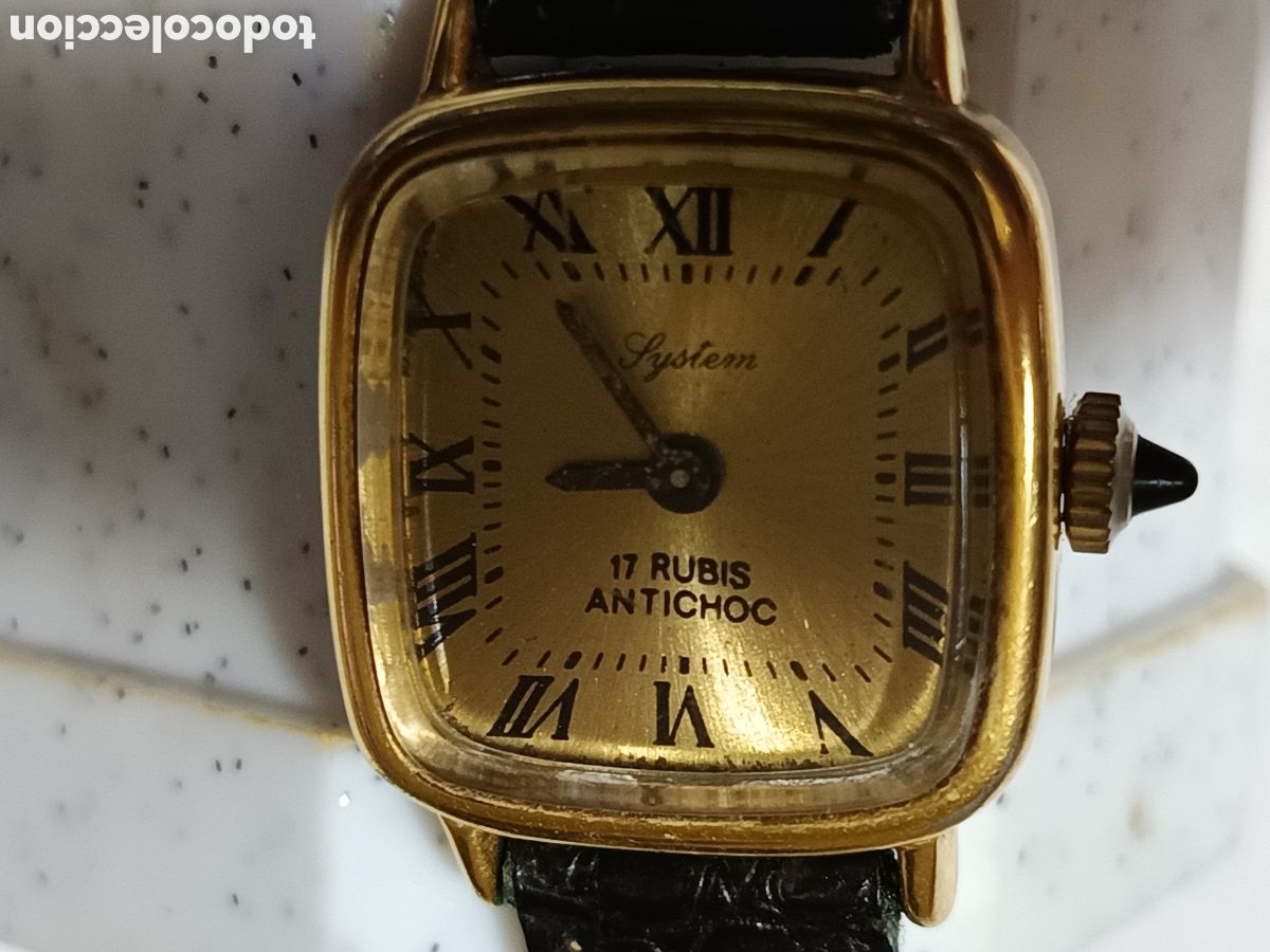 Relojes de pulsera: Antigua Reloj marca system - Foto 1