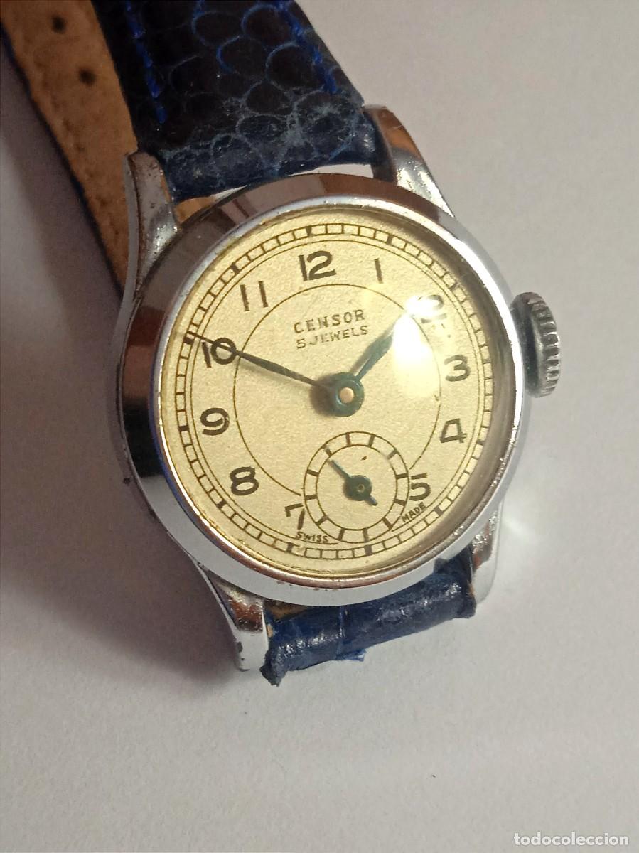 Relojes de pulsera: RELOJ MUJER CENSOR 5 RUBIS CARGA MANUAL.. - Foto 1