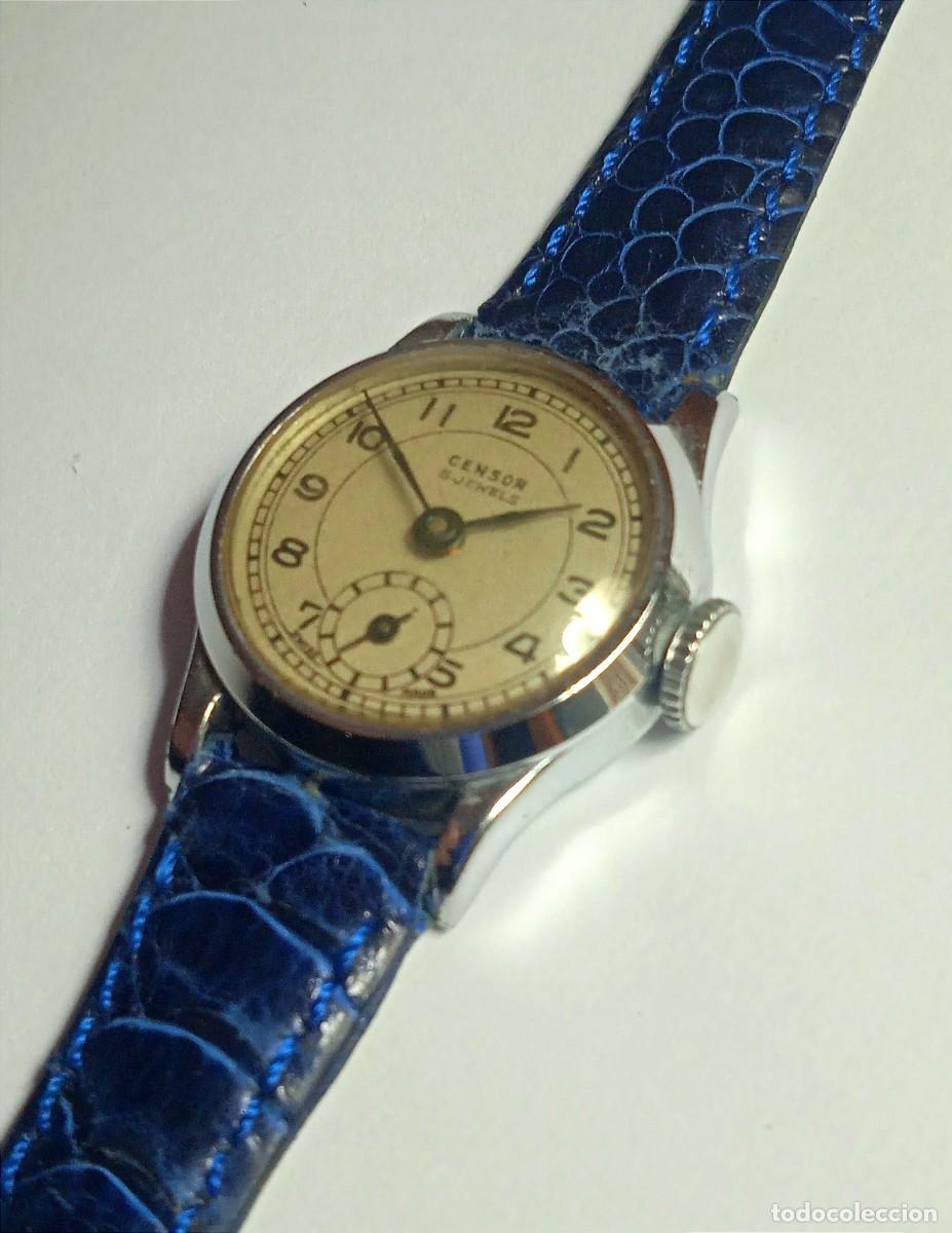 Relojes de pulsera: RELOJ MUJER CENSOR 5 RUBIS CARGA MANUAL.. - Foto 2