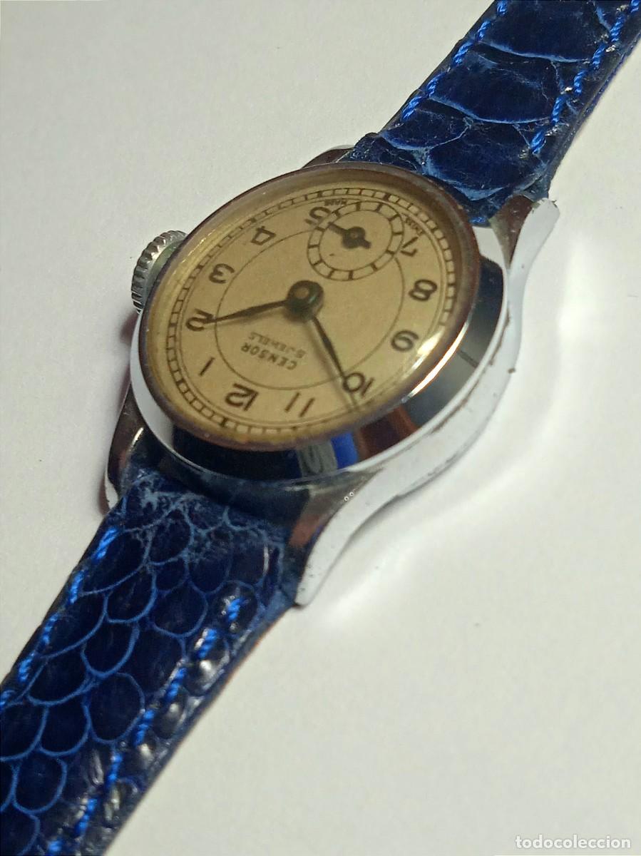 Relojes de pulsera: RELOJ MUJER CENSOR 5 RUBIS CARGA MANUAL.. - Foto 4