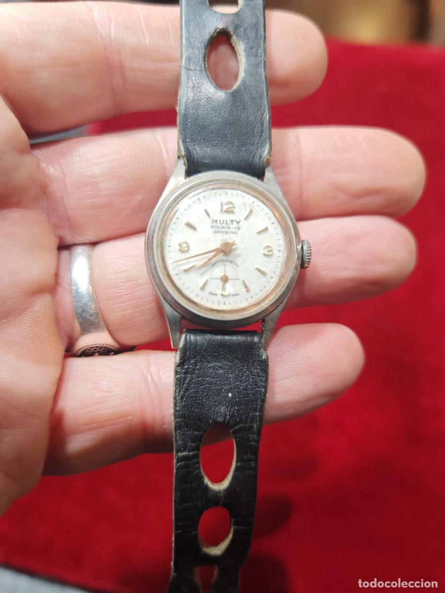 Relojes de pulsera: Reloj de carga manual no funciona multy - Foto 2
