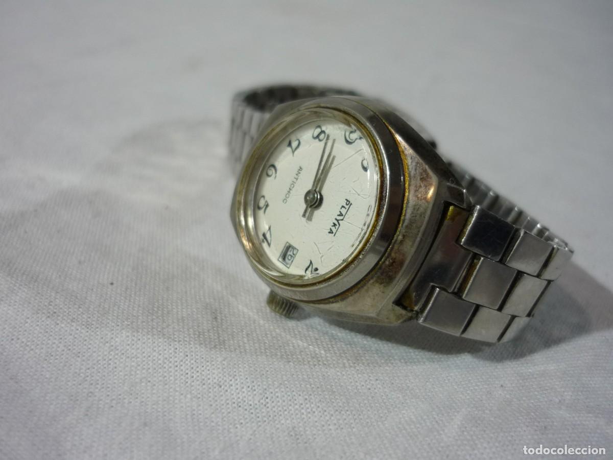 Relojes de pulsera: Reloj Playka de cuerda funcionando - Foto 7