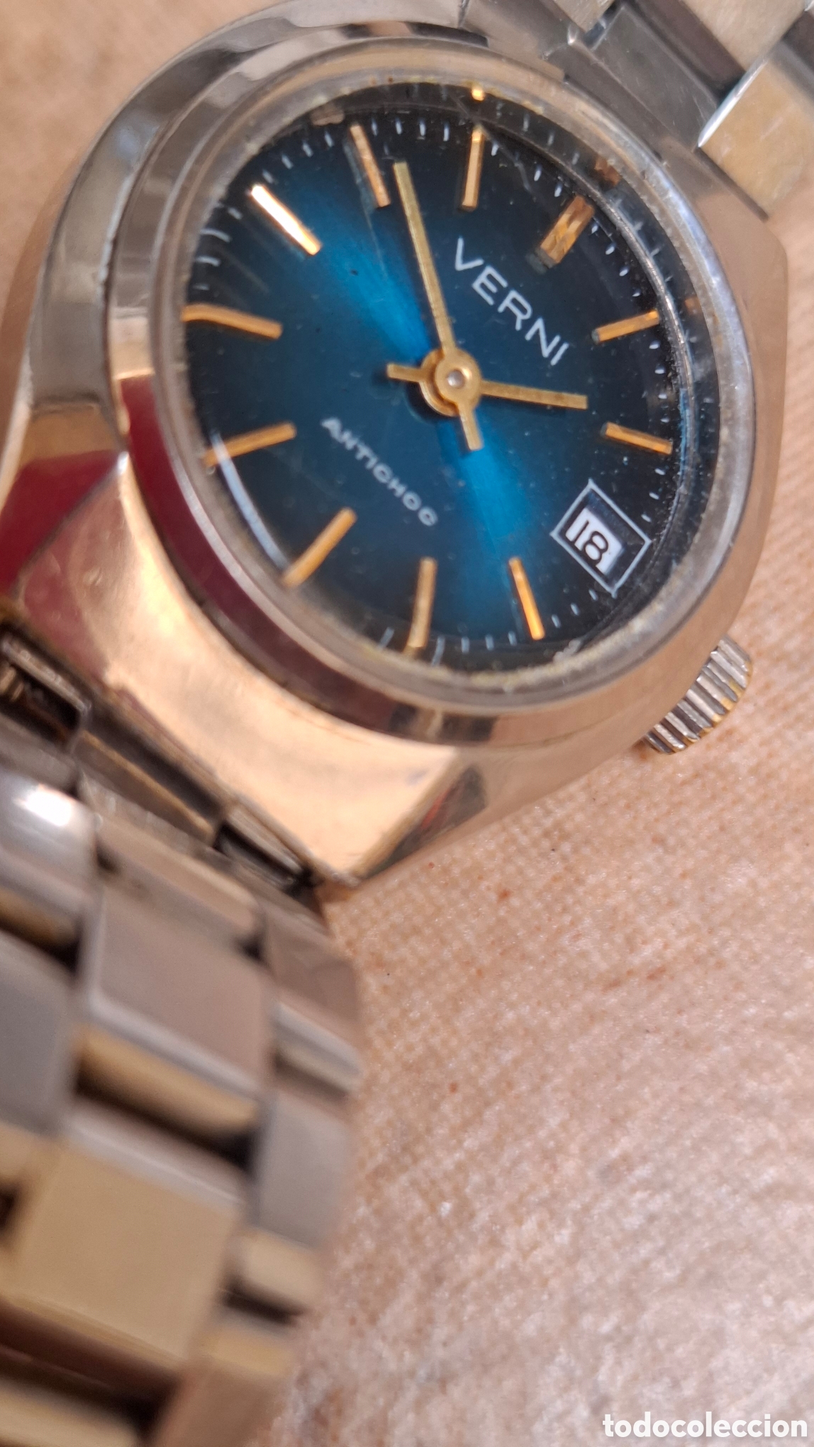 Relojes de pulsera: ANTIGUO RELOJ DE CUERDA - Foto 2
