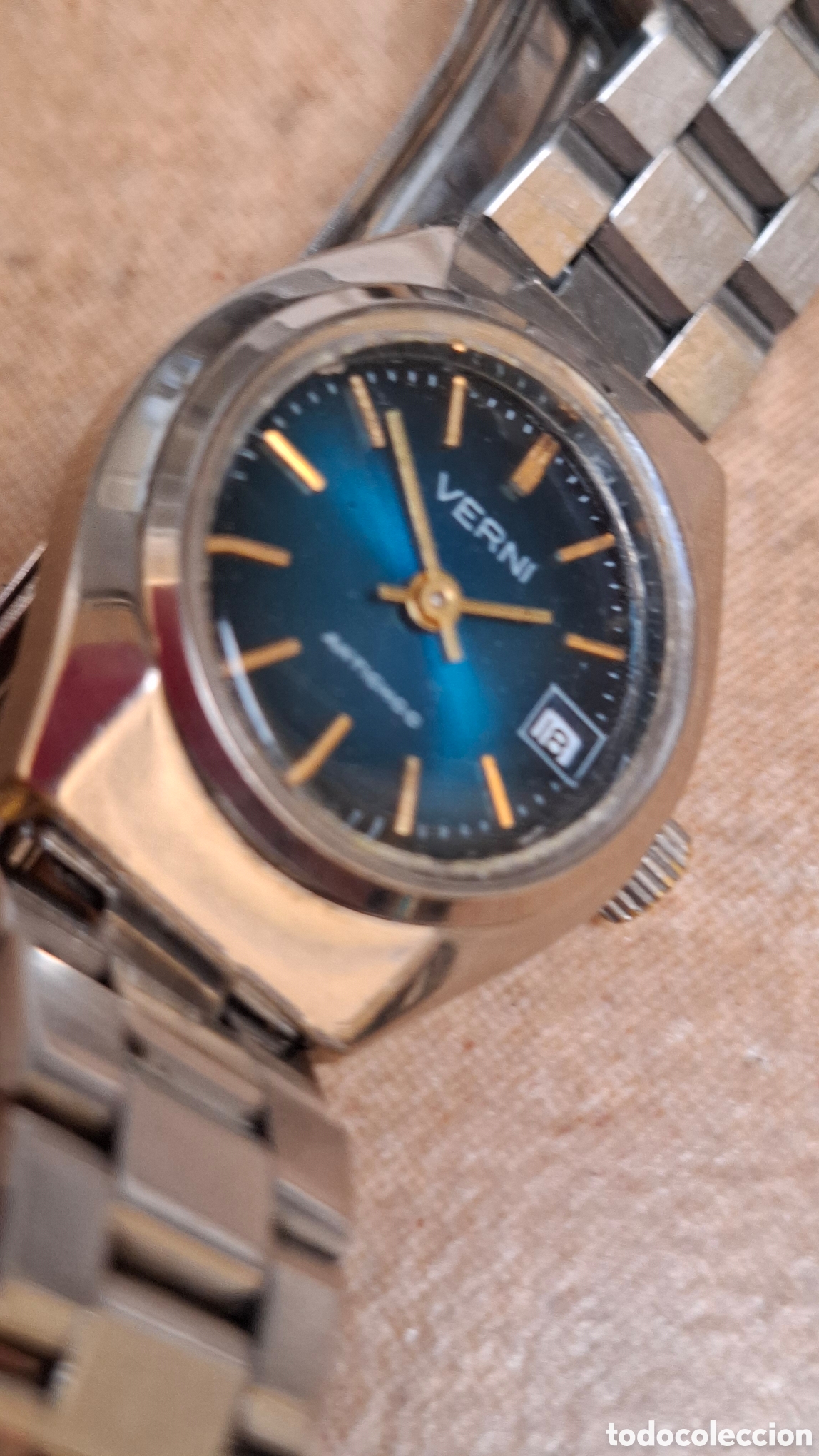 Relojes de pulsera: ANTIGUO RELOJ DE CUERDA - Foto 3