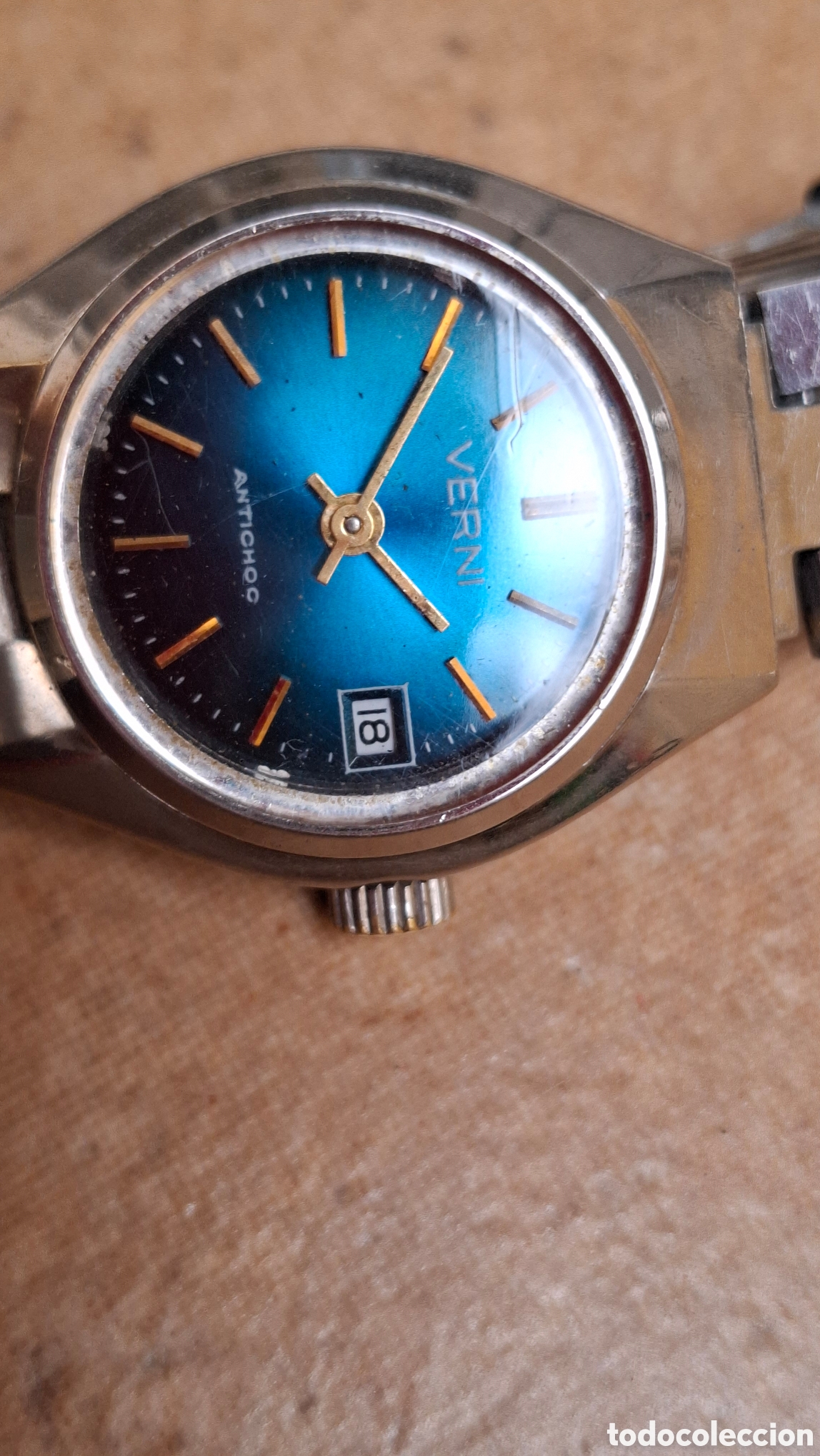 Relojes de pulsera: ANTIGUO RELOJ DE CUERDA - Foto 12