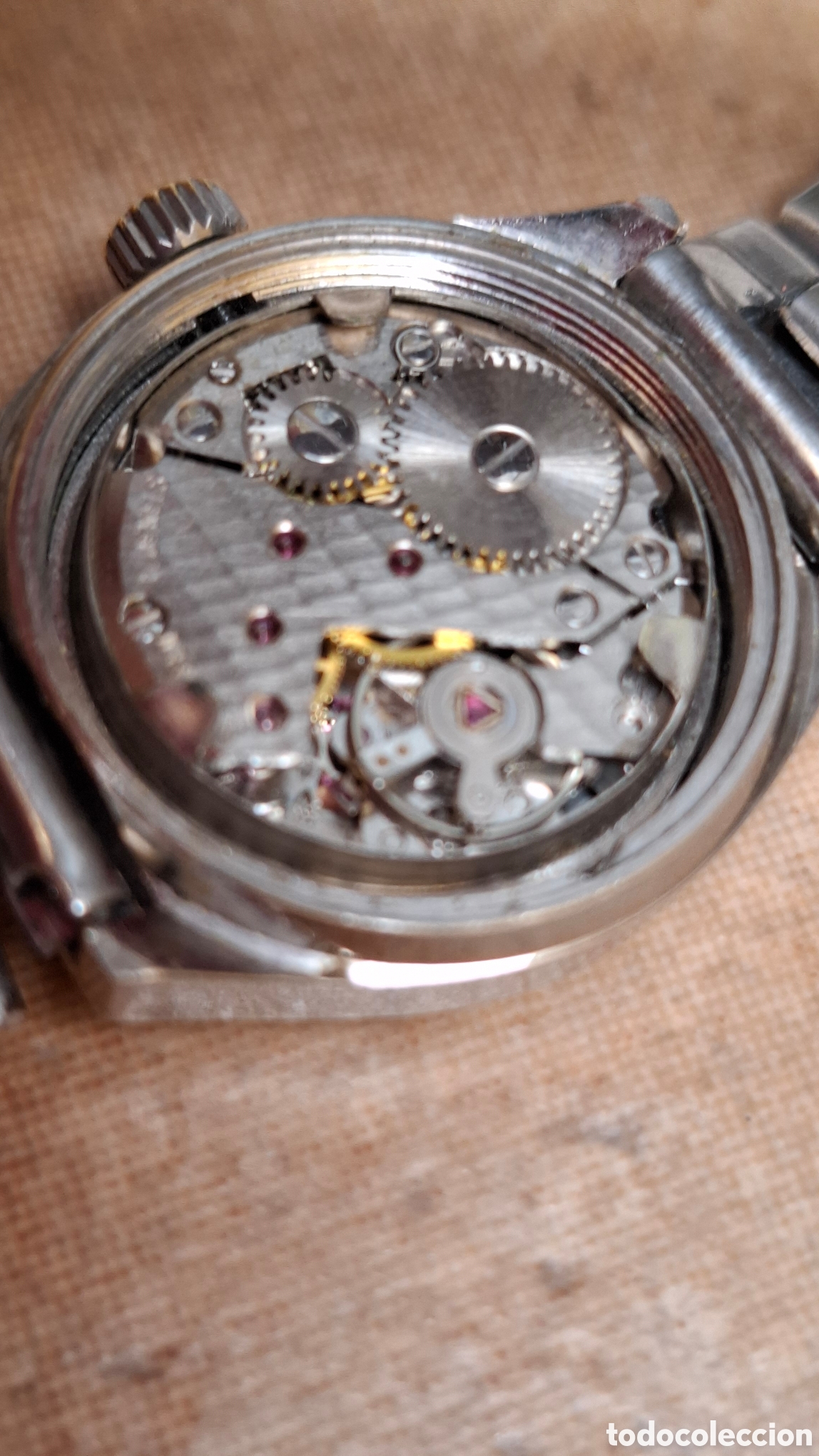 Relojes de pulsera: ANTIGUO RELOJ DE CUERDA - Foto 17