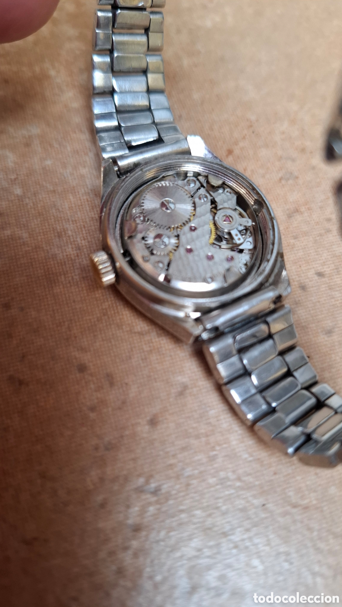 Relojes de pulsera: ANTIGUO RELOJ DE CUERDA - Foto 19