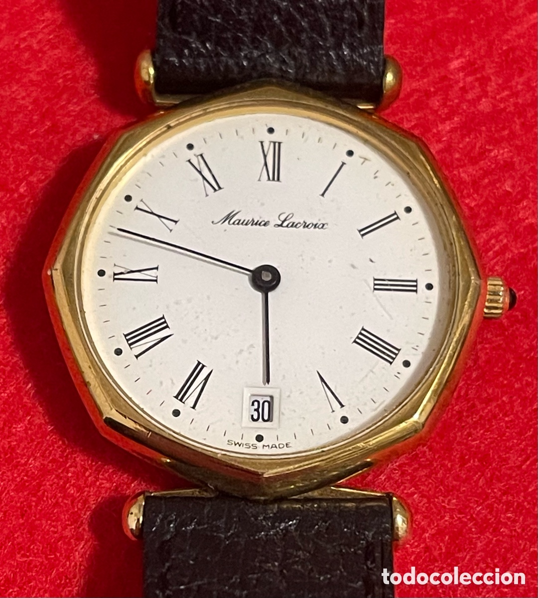 Relojes de pulsera: Reloj de carga manual Maurice Lacroix. Funcionando. - Foto 1