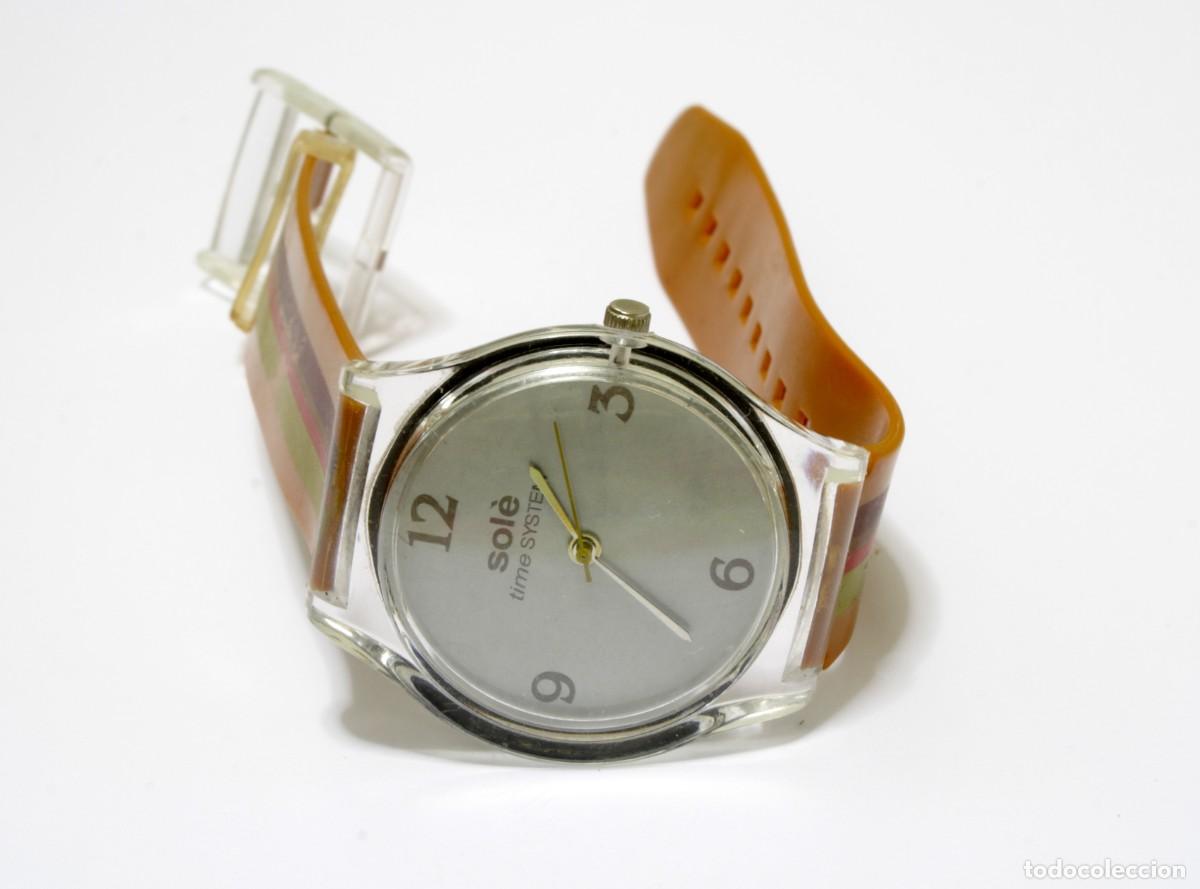 Relojes de pulsera: RELOJ DE PULSERA SOL&Eacute; TIME SYSTEM, CORREA DE GOMA - Foto 1