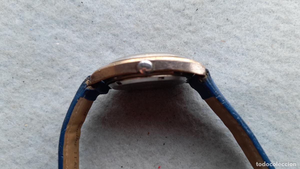 Relojes de pulsera: Reloj Marca Inter. Cl&aacute;sico de Caballero. Funcionando. - Foto 4