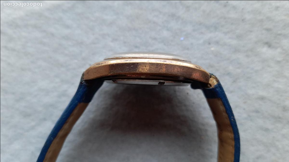 Relojes de pulsera: Reloj Marca Inter. Cl&aacute;sico de Caballero. Funcionando. - Foto 5