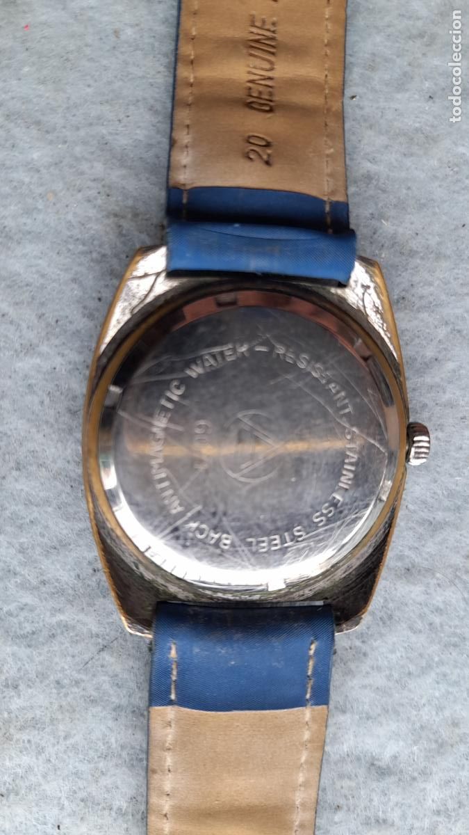 Relojes de pulsera: Reloj Marca Inter. Cl&aacute;sico de Caballero. Funcionando. - Foto 8