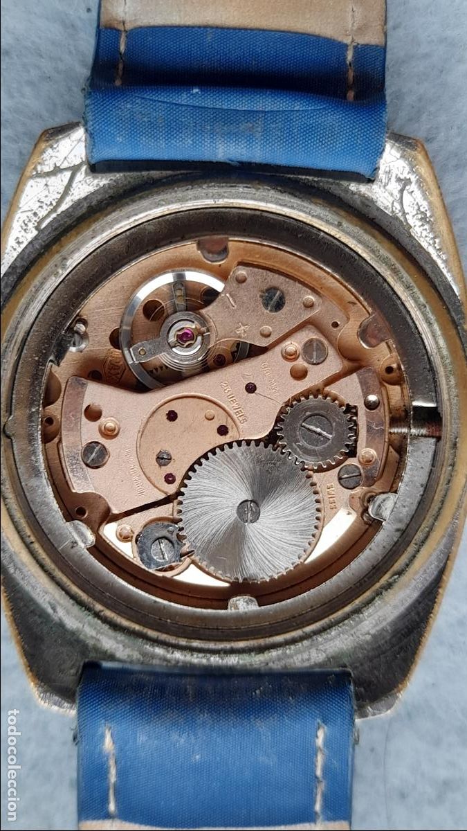 Relojes de pulsera: Reloj Marca Inter. Cl&aacute;sico de Caballero. Funcionando. - Foto 10