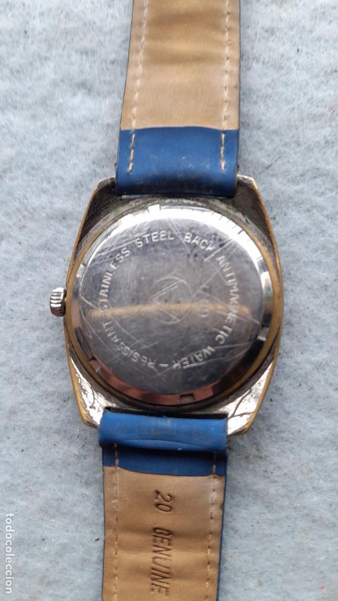 Relojes de pulsera: Reloj Marca Inter. Cl&aacute;sico de Caballero. Funcionando. - Foto 11