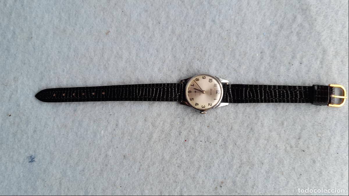 Relojes de pulsera: Reloj Marca Savar. Cl&aacute;sico de dama. Funcionando. - Foto 2