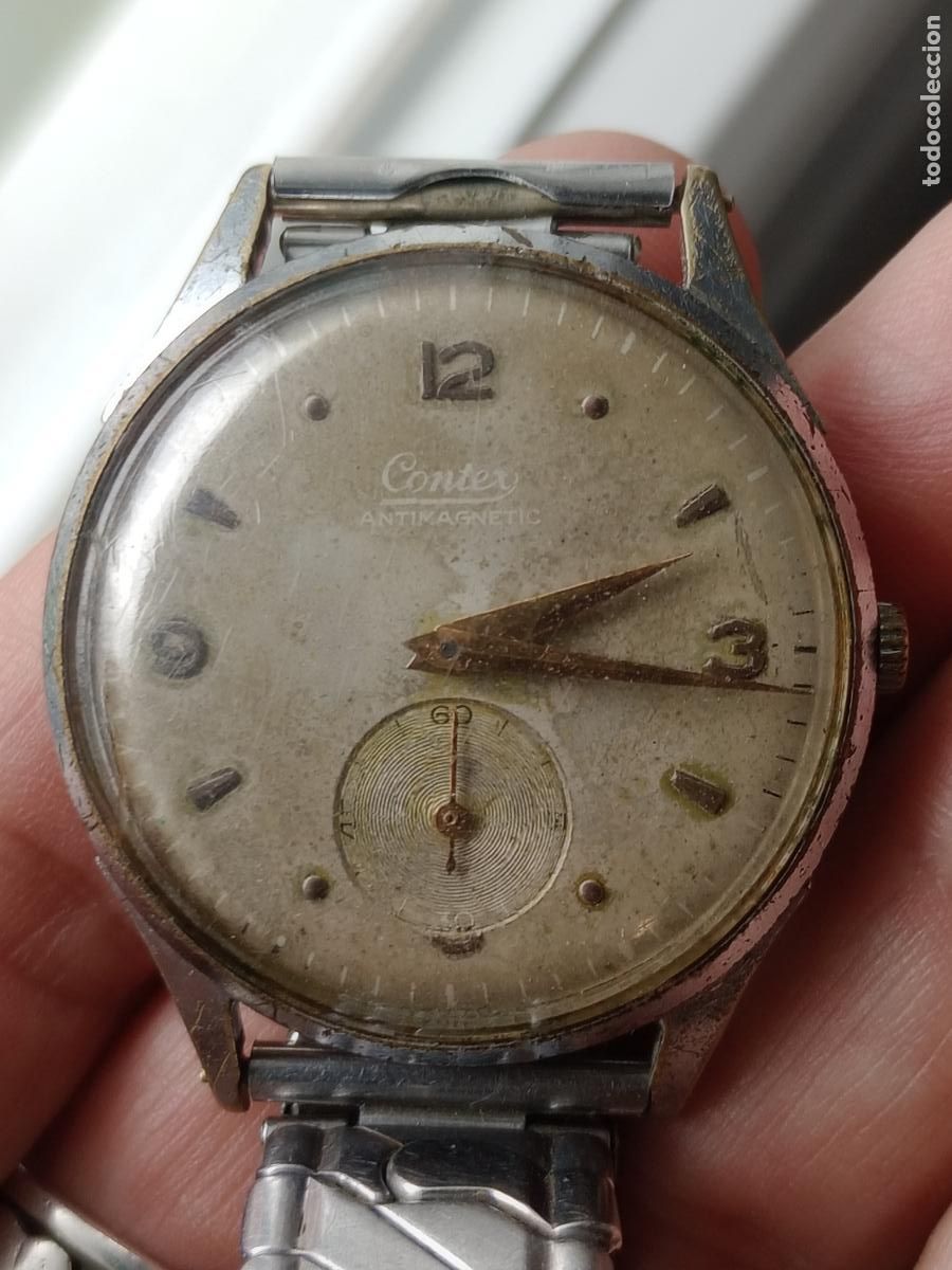 Relojes de pulsera: reloj de caballero CONTEX en funcionamiento - Foto 2