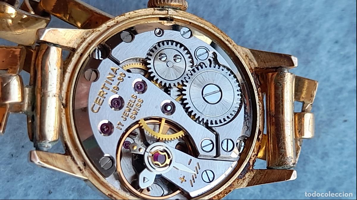 Relojes de pulsera: Reloj Marca Certina. Cl&aacute;sico de dama. Funcionando. - Foto 9
