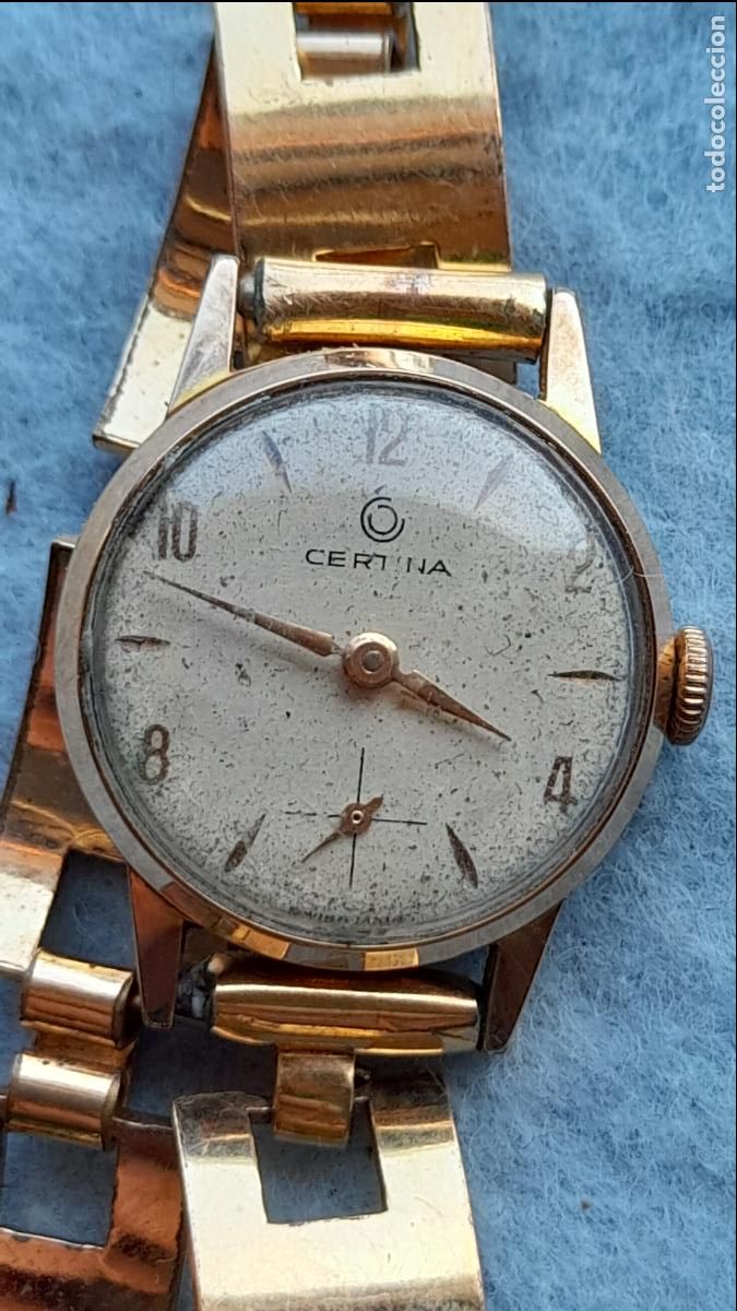 Relojes de pulsera: Reloj Marca Certina. Cl&aacute;sico de dama. Funcionando. - Foto 11