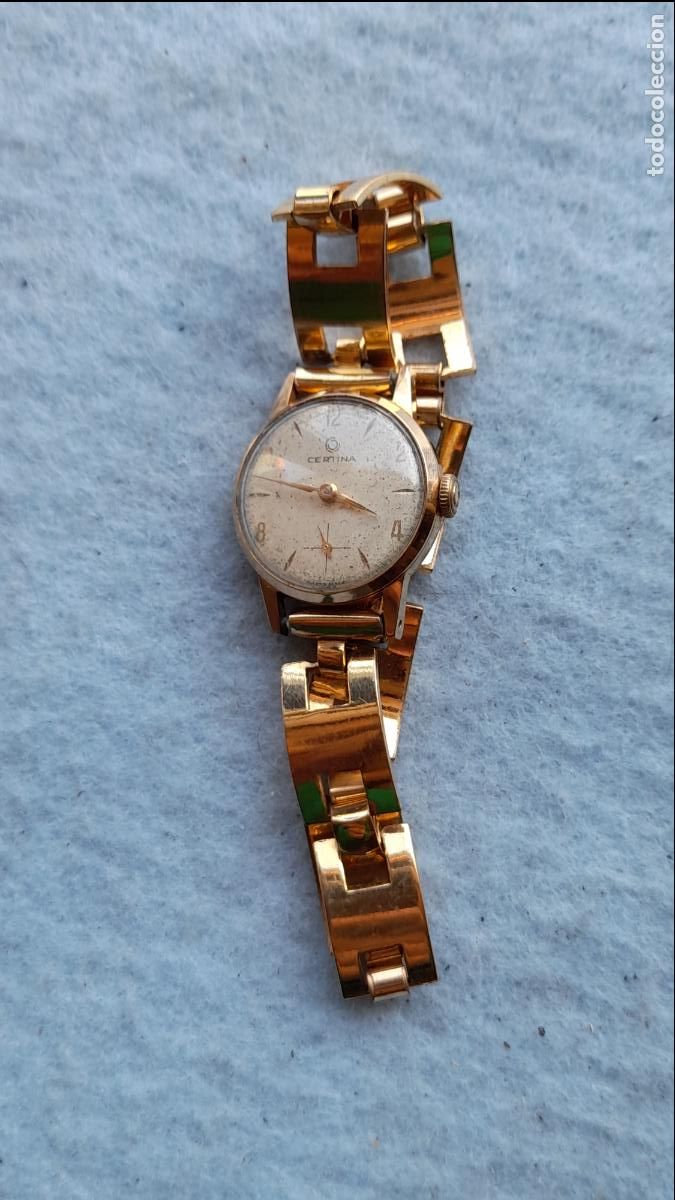 Relojes de pulsera: Reloj Marca Certina. Cl&aacute;sico de dama. Funcionando. - Foto 1