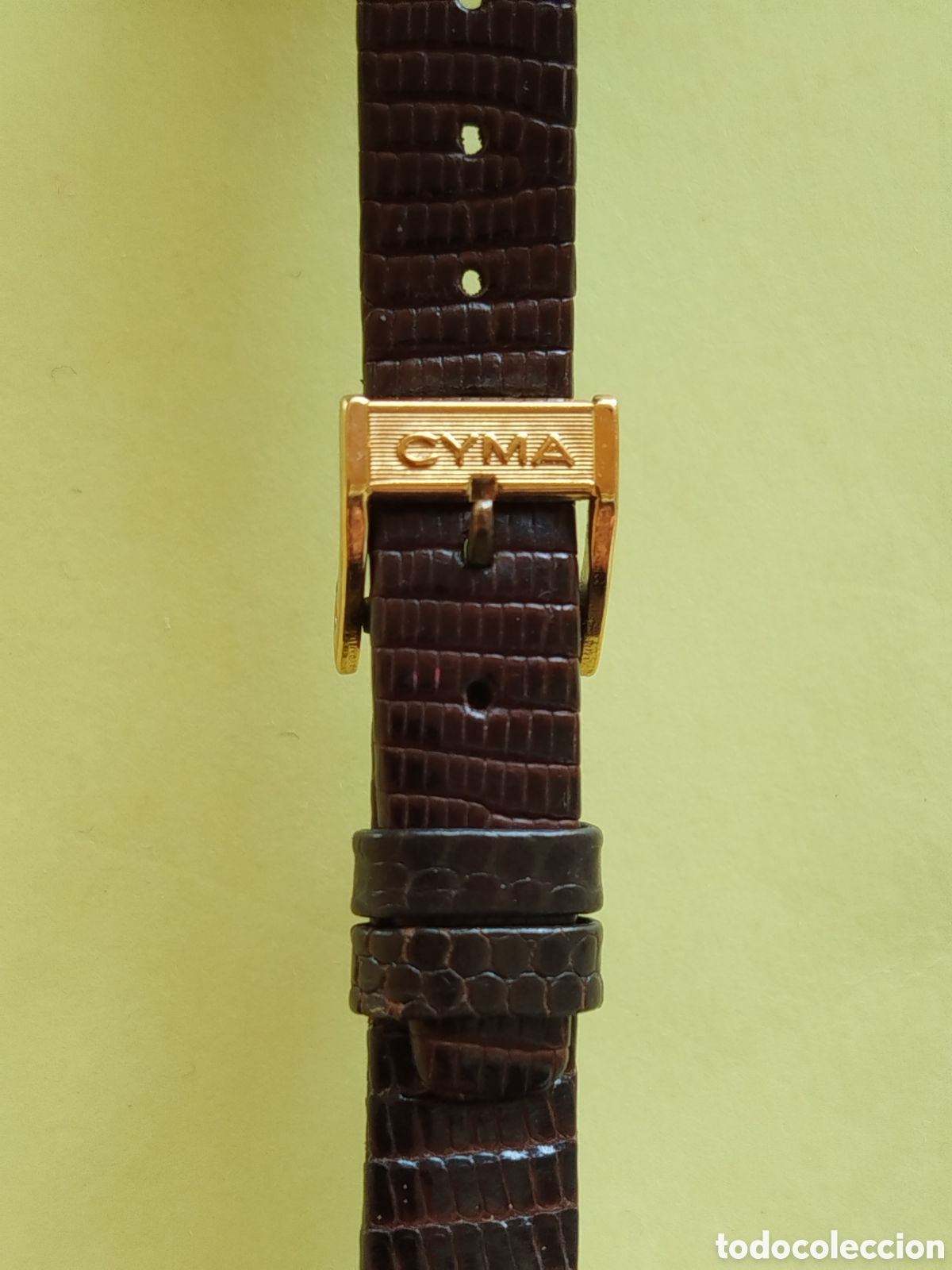 Relojes de pulsera: Reloj Cyma correa con hebilla - Foto 3
