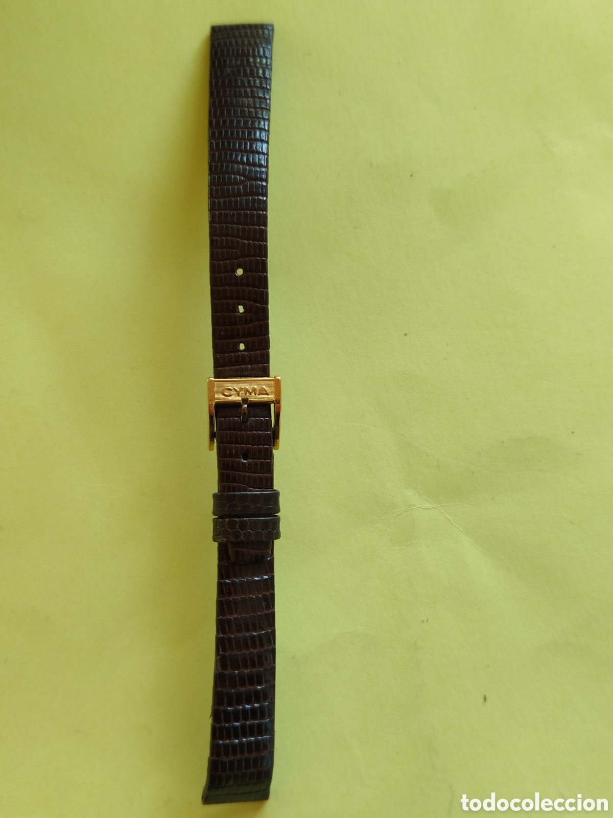 Relojes de pulsera: Reloj Cyma correa con hebilla - Foto 7