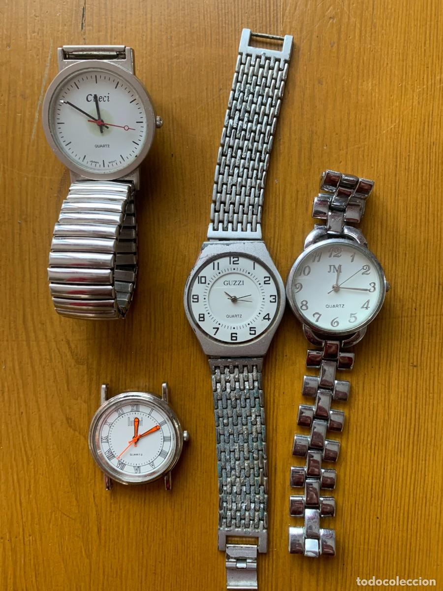 Relojes de pulsera: RELOJES DE PULSERA. Lote de 4 - Foto 1