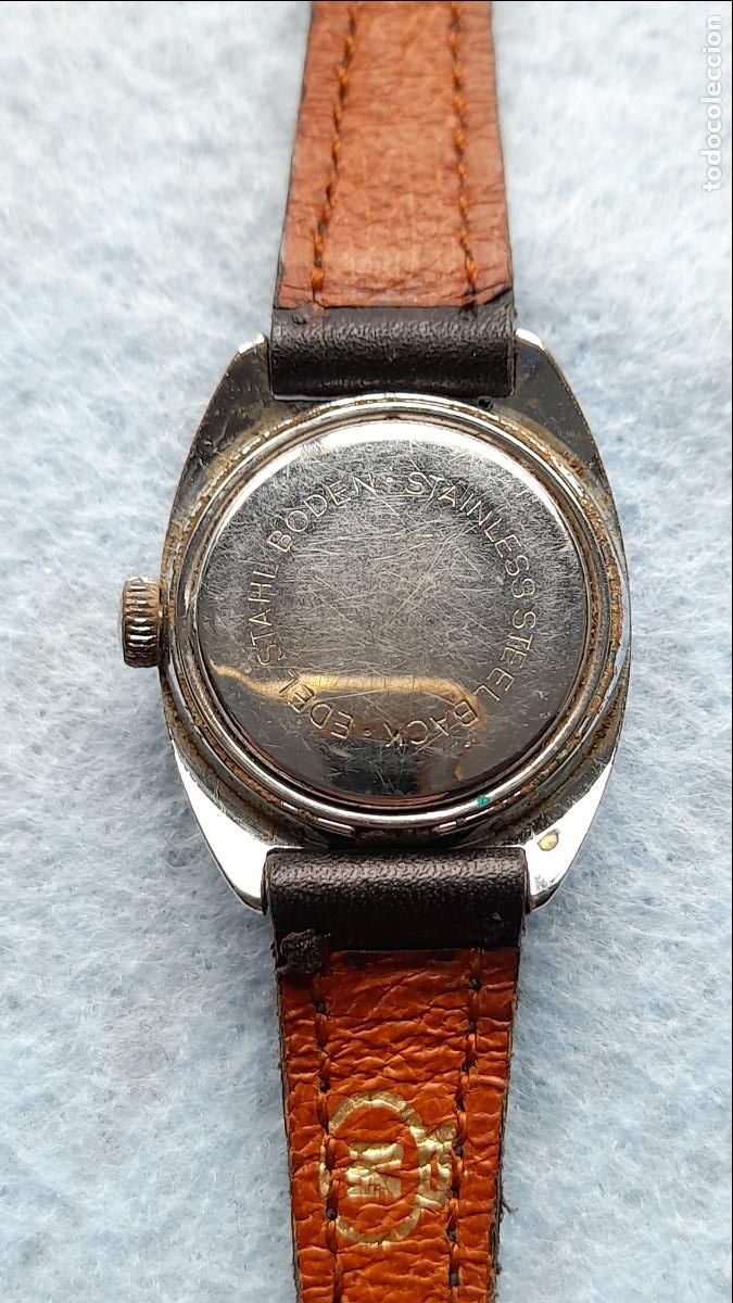 Relojes de pulsera: Reloj Marca Nesvier. Cl&aacute;sico de dama. - Foto 5