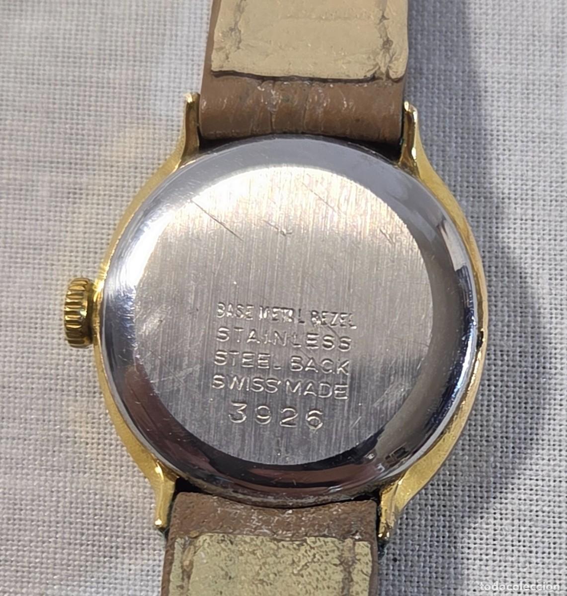 Relojes de pulsera: Reloj Titan a cuerda funcionando - Foto 5