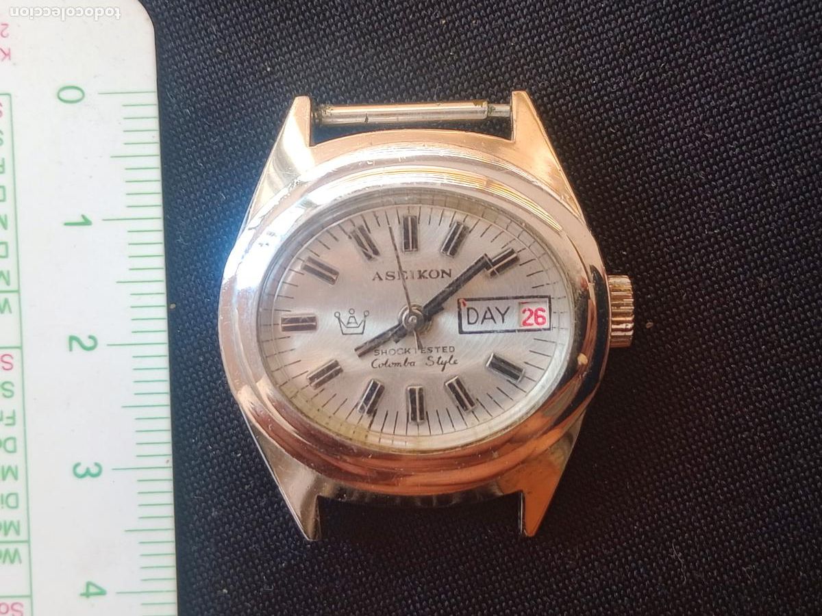 Relojes de pulsera: Reloj ASEIKON, no funciona - Foto 1