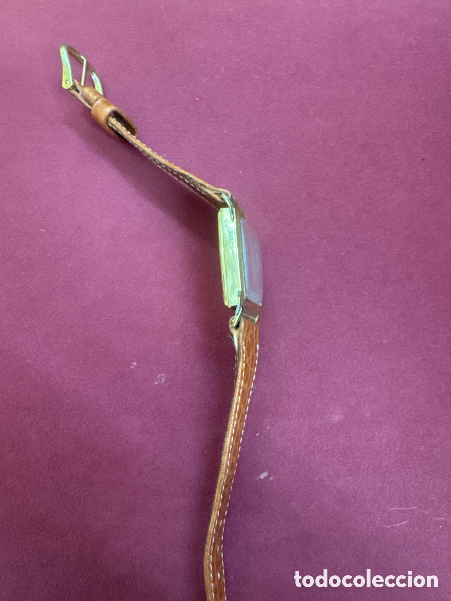 Relojes de pulsera: Reloj : laminor chapado en oro - Foto 3