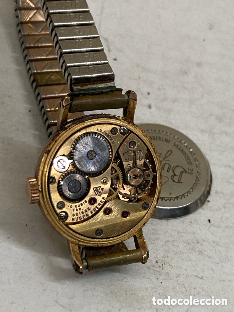 Relojes de pulsera: Reloj Buser carga manual /CR28-2 - Foto 2