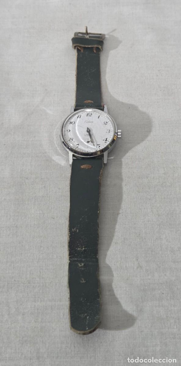 Relojes de pulsera: Reloj de pulsera de cuerda Celier, Funcionando - Foto 3