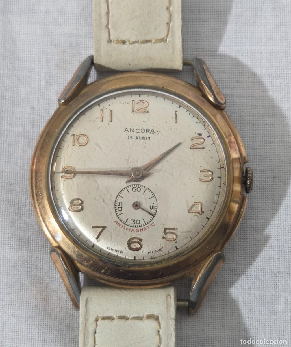 Relojes de pulsera: Reloj a cuerda de pulsera Ancora, Funcionando - Foto 1