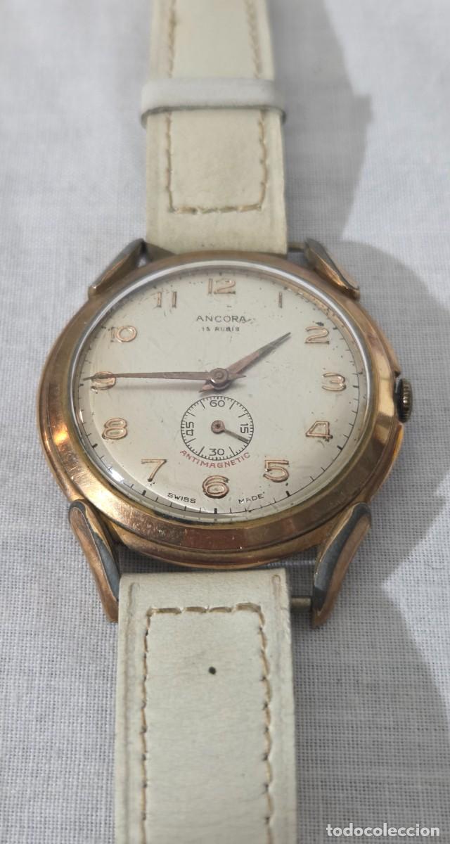 Relojes de pulsera: Reloj a cuerda de pulsera Ancora, Funcionando - Foto 3
