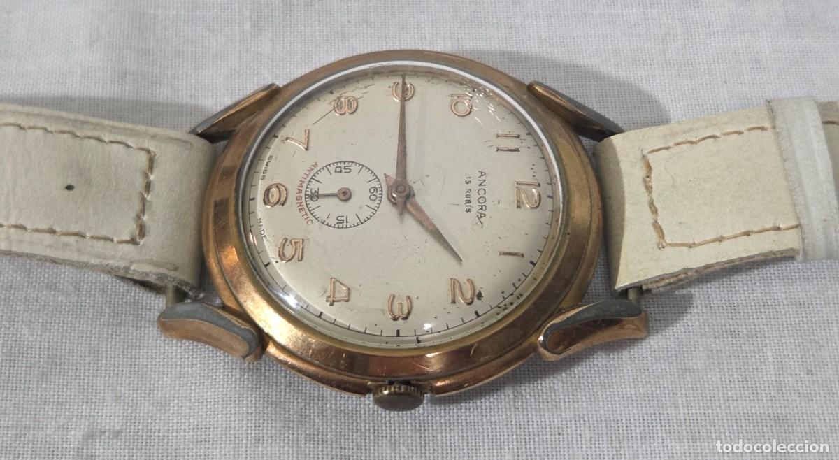 Relojes de pulsera: Reloj a cuerda de pulsera Ancora, Funcionando - Foto 5