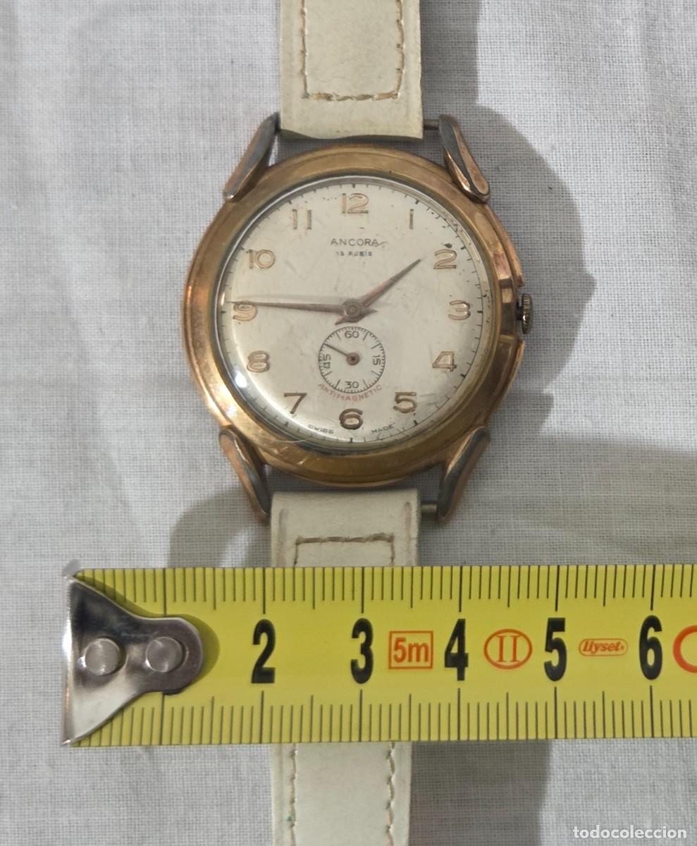 Relojes de pulsera: Reloj a cuerda de pulsera Ancora, Funcionando - Foto 13