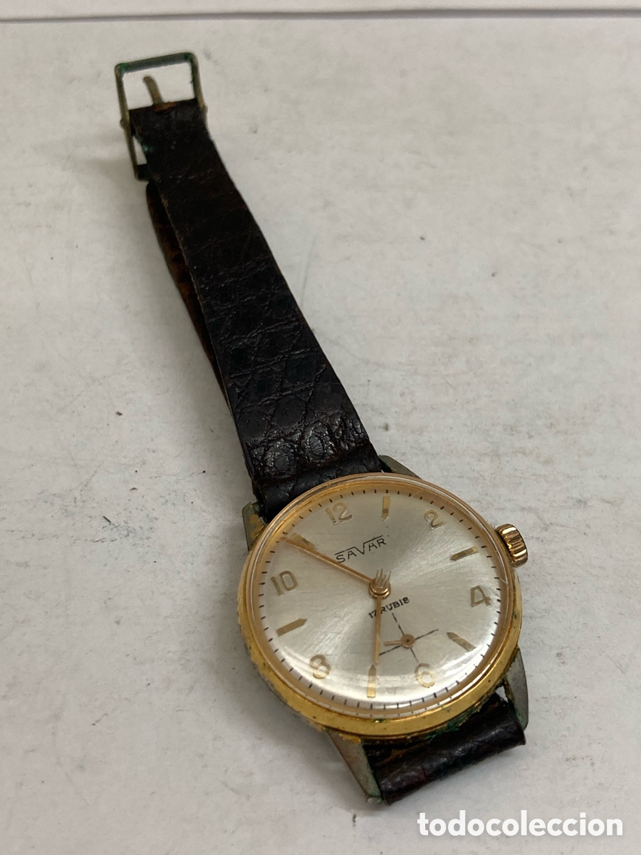 Relojes de pulsera: Reloj Savar carga manual - Foto 1