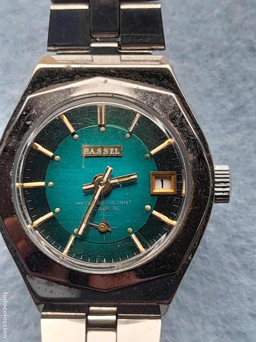 Relojes de pulsera: Reloj Marca Bassel. Cl&aacute;sico de dama. - Foto 4