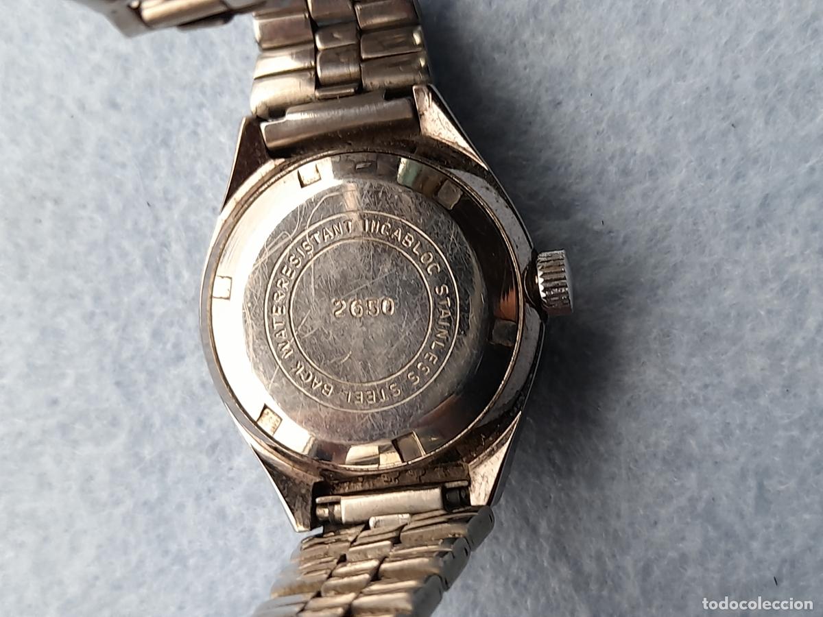 Relojes de pulsera: Reloj Marca Bassel. Cl&aacute;sico de dama. - Foto 5